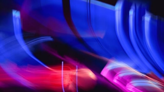 Abstract design suggesting motion