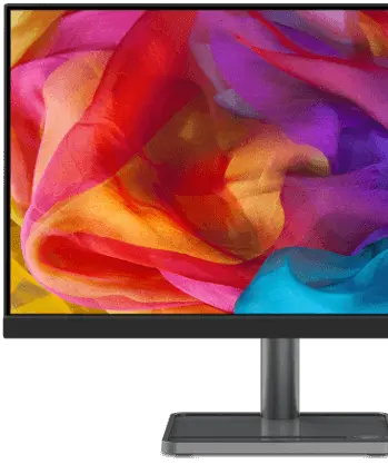 Cropped image of monitor showing people at an aquarium