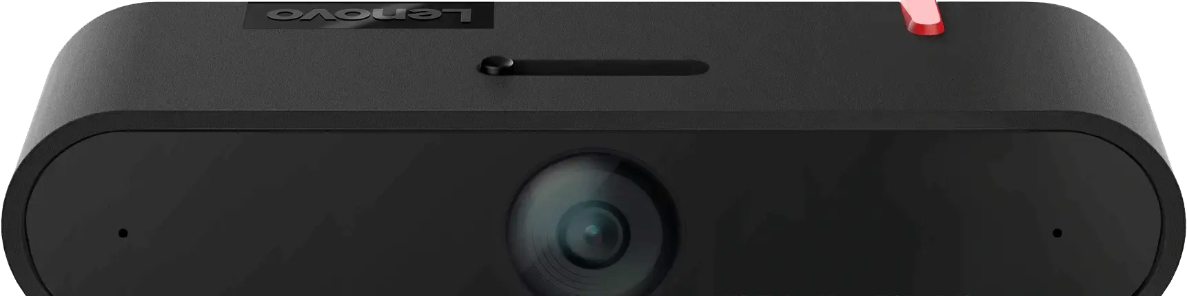 Closeup of webcam