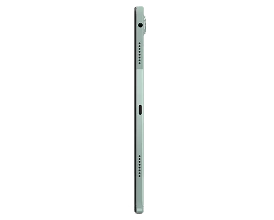 Left side view of Sage Lenovo Tab P11 tablet