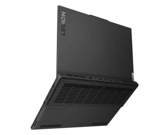 Legion Pro 5i Gen 8 (16” Intel) view of bottom and top covers from the rear